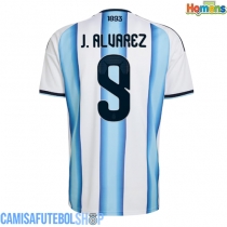 Camisa de time de futebol Argentina Julian Alvarez #9 Replicas 1º Equipamento Mundo 2026 Manga Curta